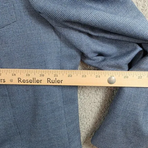 Ermenegildo Zegna Trofeo Blazer Men's 56R 2XL Wool Sport Coat Switzerland Check